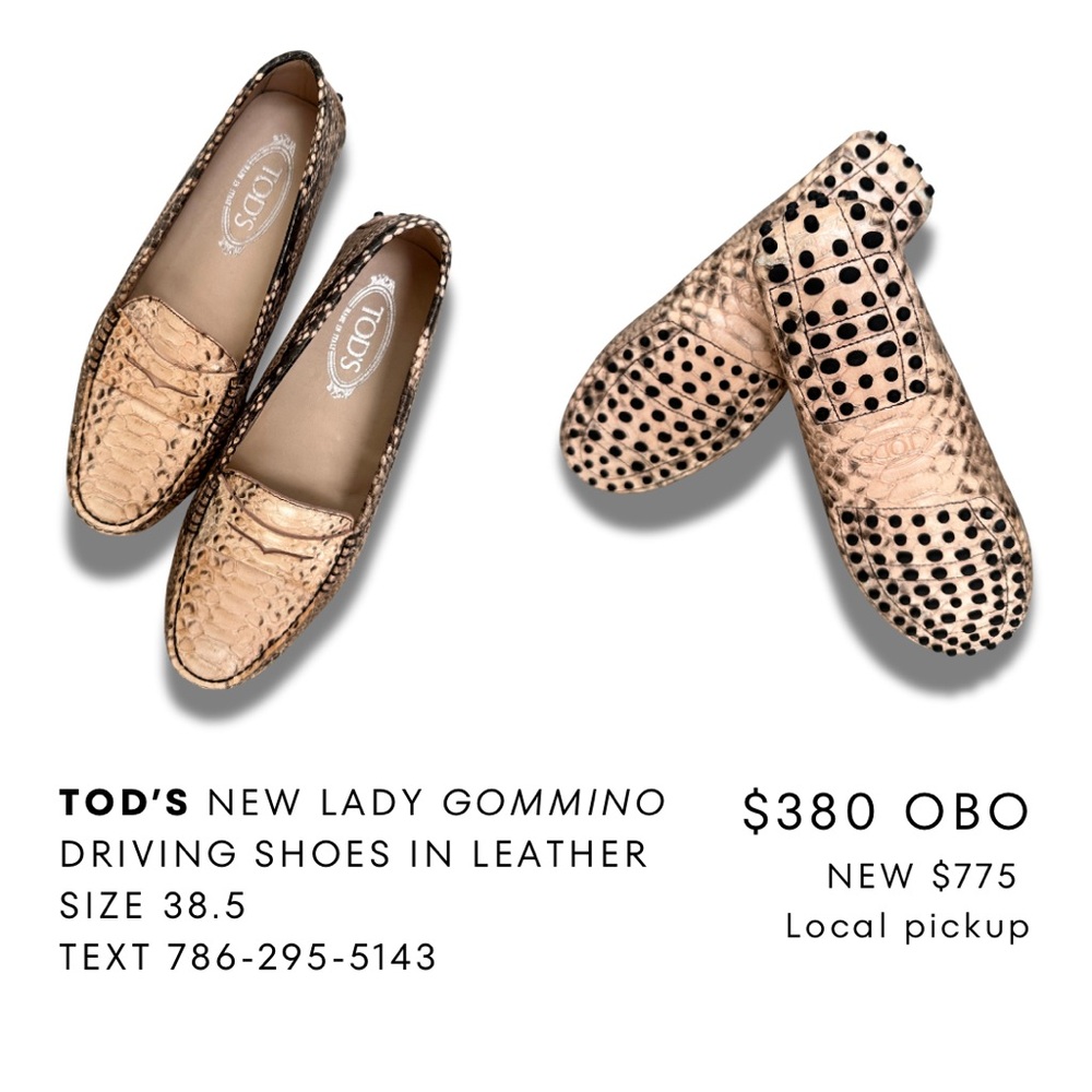 Tods Gommino Driving shoes brand new